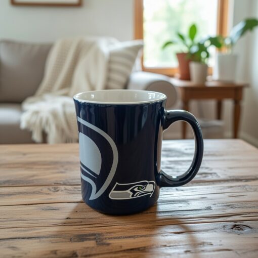 Seattle Seahawks Coffee Tea Mug Navy Blue Seattle Seahawks Coffee Tea Mug Navy Blue