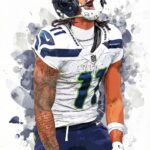 Seattle Seahawks Jaxon Smith Njigba Man Cave Sports Print Poster