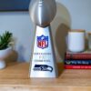 Seattle Seahawks Lombardi Trophy Replica Super Bowl LX 14 Inch 3D Printed