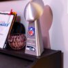 Seattle Seahawks Lombardi Trophy Replica Super Bowl LX 14 Inch 3D Printed