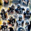 Seattle Seahawks Matted Super Bowl 40 Poster Pittsburgh