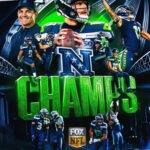 Seattle Seahawks NFC Champions Conference Champions 2025 NFL Poster