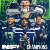 Seattle Seahawks NFC Champions NFC Championship 2025 NFL Poster