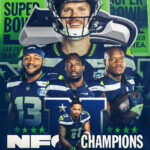 Seattle Seahawks NFC Champions NFC Championship 2025 NFL Poster