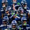 Seattle Seahawks NFC Champions NFL Playoffs Superbowl 2025 2026 Poster Placard
