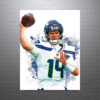 Seattle Seahawks Sam Darnold Man Cave Sports Print Poster