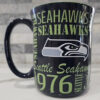 Seattle Seahawks Sculpted Spirit Mug 17oz Navy Green 1 Seattle Seahawks Sculpted Spirit Mug 17oz Navy Green