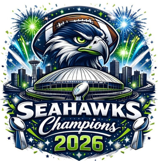 Seattle Seahawks Super Bowl Champions Mug 2026