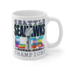 Seattle Seahawks Super Bowl LX Champions Mug 15oz Colorful Skyline