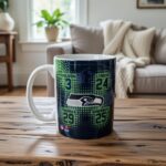 Seattle Seahawks Super Bowl Winners Mug Blue Green Legends