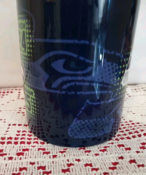 Seattle Seahawks Super Bowl Winners Mug Blue Green Legends Seattle Seahawks Super Bowl Winners Mug Blue Green Legends