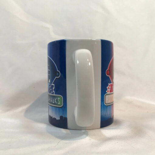Seattle Seahawks vs Pittsburgh Steelers Super Bowl XL 40th Anniversary Mug