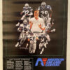 Seattle Seahawks Vtg Schedule 1992 Football Paper Poster Wall Decor 27 x 18.5
