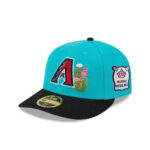 Arizona Diamondbacks 2026 Spring Training Low Profile Aqua Embroidered Fitted Hat