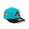 Arizona Diamondbacks 2026 Spring Training Low Profile Aqua Embroidered Fitted Hat