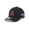 Arizona Diamondbacks Alt MCrown Black Stitched Logo Snapback Hat