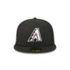 Arizona Diamondbacks Big League Chew Black Embroidered Fitted Cap