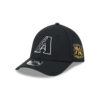 Arizona Diamondbacks Black and White M-Crown Embroidered Stretch Fit Cap