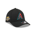 Arizona Diamondbacks Black Embroidered M-Crown A-Frame Stretch Fit Hat