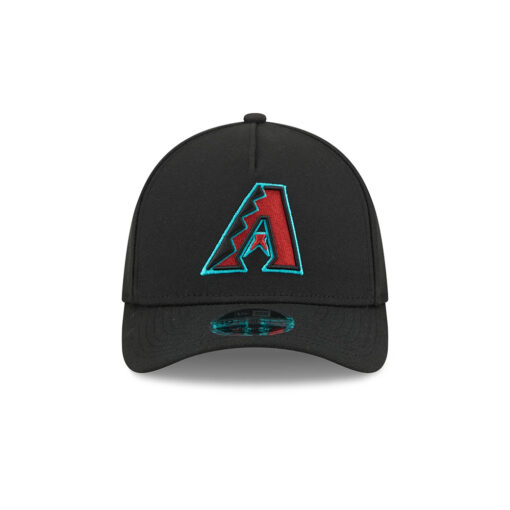 Arizona Diamondbacks Black Embroidered M-Crown A-Frame Stretch Fit Hat