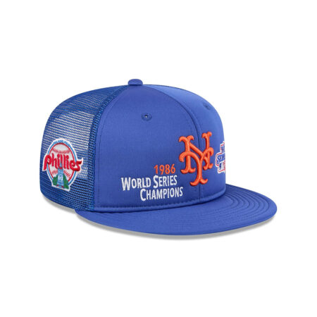 Arizona Diamondbacks Championship Pack Blue Stitched Trucker Cap