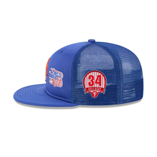 Arizona Diamondbacks Championship Pack Blue Stitched Trucker Cap