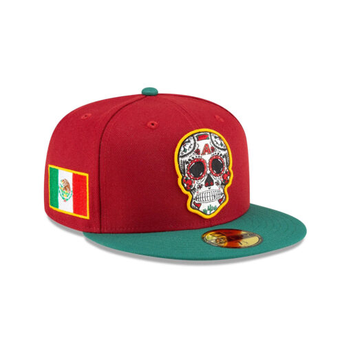 Arizona Diamondbacks Cinco de Mayo Red Embroidered Fitted Cap