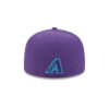 Arizona Diamondbacks City Connect Fan Pack Alt Purple Stitched Logo Fitted Cap