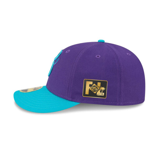 Arizona Diamondbacks City Connect Low Profile Purple Embroidered Fitted Hat