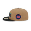 Arizona Diamondbacks Classic 8Bit Wordmark Brown Embroidery Logo Fitted Hat