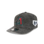 Arizona Diamondbacks Classic Washed Black Stitched Adjustable Cap