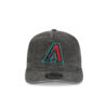 Arizona Diamondbacks Classic Washed Black Stitched Adjustable Cap