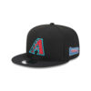 Arizona Diamondbacks Cooperstown Black Stitched Logo Snapback Cap