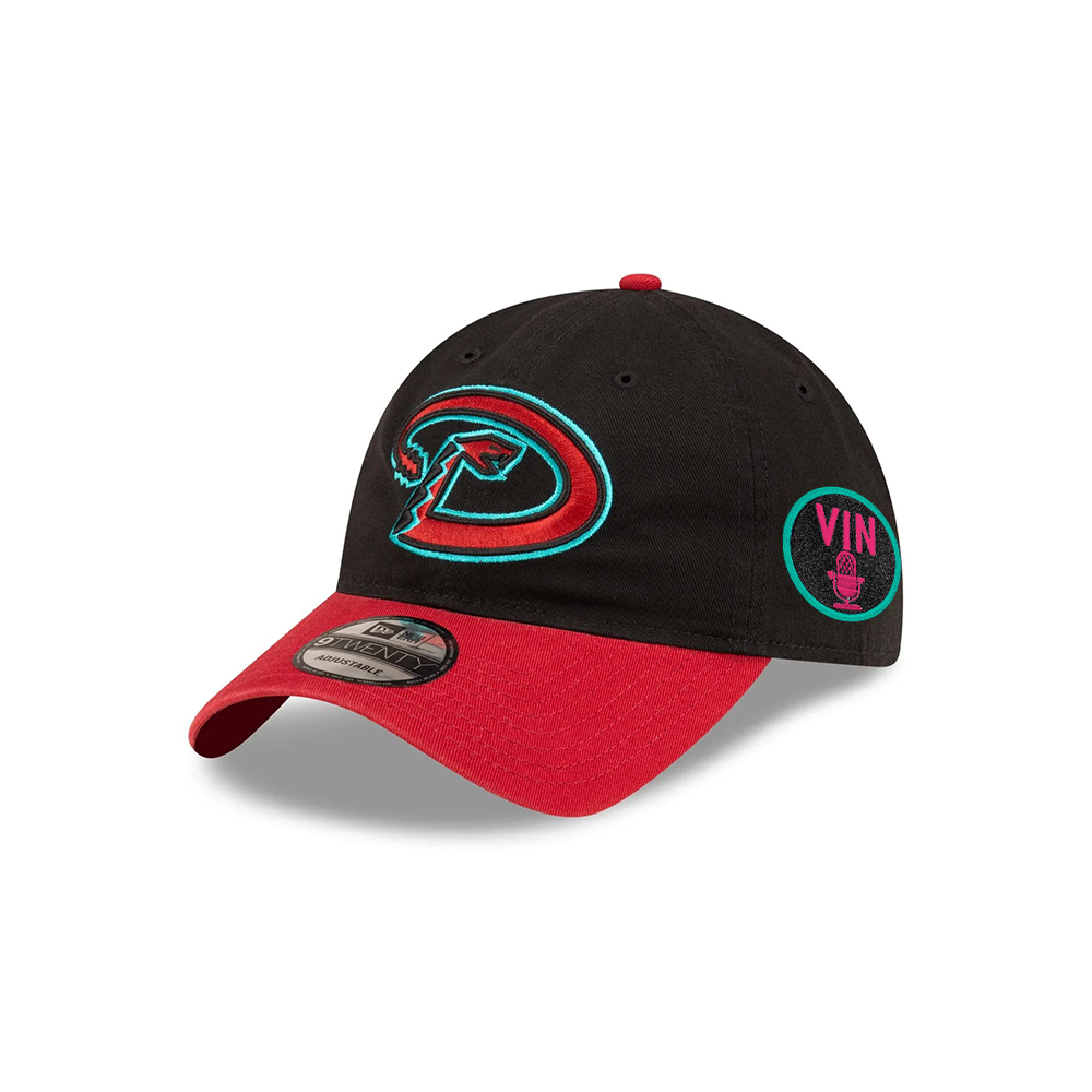 Arizona Diamondbacks Core Classic Road Black Embroidered Adjustable Hat Arizona Diamondbacks Core Classic Road Black Embroidered Adjustable Hat
