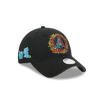 Arizona Diamondbacks Day of the Dead Floral Black Embroidered Adjustable Hat