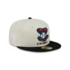 Arizona Diamondbacks Day of the Dead Sugar Skull Mascot Cream Stitched Fitted Hat