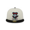 Arizona Diamondbacks Day of the Dead Sugar Skull Mascot Cream Stitched Fitted Hat