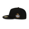 Arizona Diamondbacks Easy Retro Crown Black Stitched Logo AFrame Fitted Hat