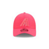 Arizona Diamondbacks Everyday Nylon Pink Embroidery Logo Adjustable Hat