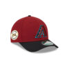 Arizona Diamondbacks Game MCrown Red Stitched Logo Snapback Cap