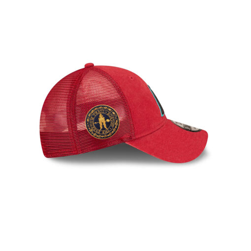 Arizona Diamondbacks Game Red Embroidery Trucker Cap