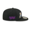 Arizona Diamondbacks Generation Mascots Black Embroidered Fitted Hat