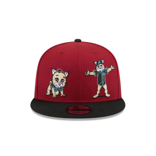Arizona Diamondbacks Generation Mascots Red Embroidery Snapback Cap