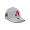 Arizona Diamondbacks Gray Stitched M-Crown Stretch Fit Hat
