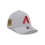 Arizona Diamondbacks Gray Stitched M-Crown Stretch Fit Hat