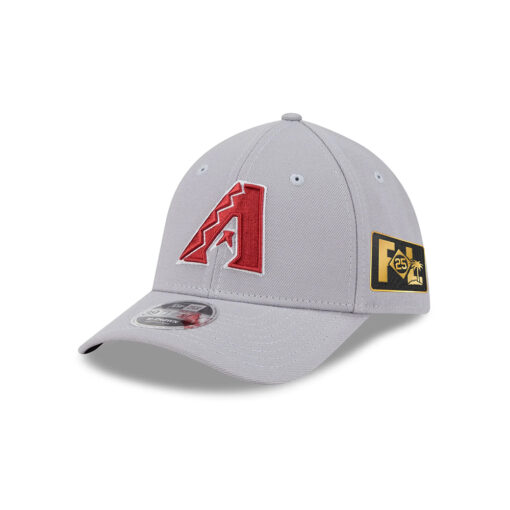 Arizona Diamondbacks Gray Stitched M-Crown Stretch Fit Hat