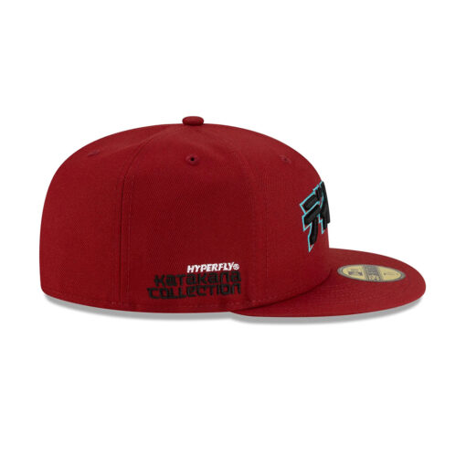 Arizona Diamondbacks Hyperfly Katakana Red Stitched Fitted Hat