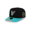 Arizona Diamondbacks Just Caps Upside Down Black Embroidered A-Frame Fitted Hat