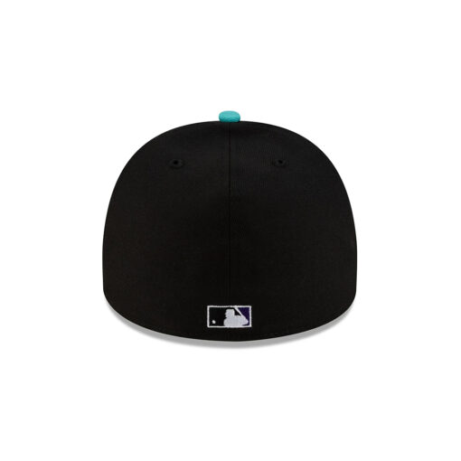 Arizona Diamondbacks Just Caps Upside Down Black Embroidered A-Frame Fitted Hat