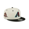 Arizona Diamondbacks Mascot Pin Cream Stitched Snapback Hat